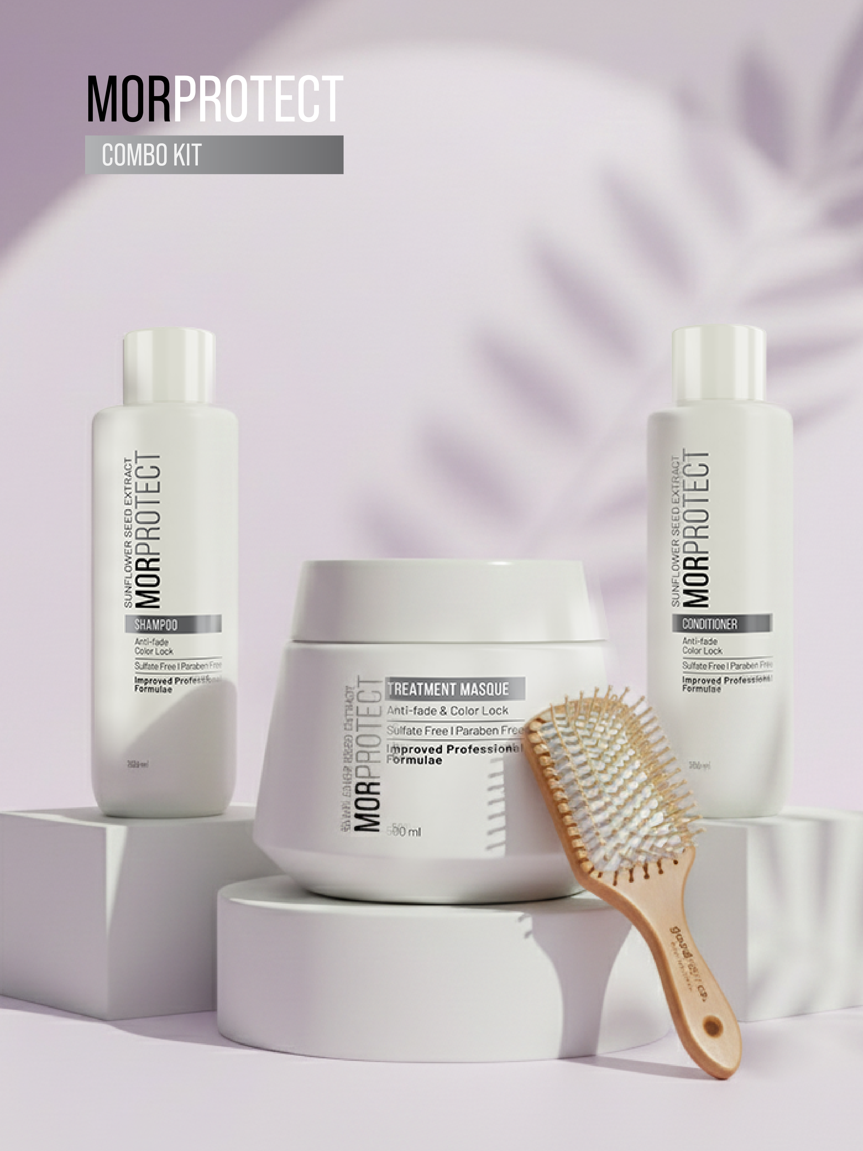 MOR PROTECT KIT(FREE HAIR BRUSH WORTH ₹300)